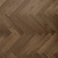 Smooth Oak Wood Hardwood Flooring Contemporary Waterproof Solid Wood Flooring Brown Clearhalo 'Flooring 'Hardwood Flooring' 'hardwood_flooring' 'Home Improvement' 'home_improvement' 'home_improvement_hardwood_flooring' Walls and Ceiling' 7148708