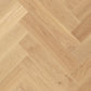 Smooth Oak Wood Hardwood Flooring Contemporary Waterproof Solid Wood Flooring Yellow Brown Clearhalo 'Flooring 'Hardwood Flooring' 'hardwood_flooring' 'Home Improvement' 'home_improvement' 'home_improvement_hardwood_flooring' Walls and Ceiling' 7148714