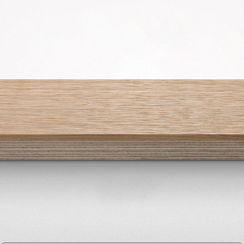 Smooth Oak Wood Hardwood Flooring Contemporary Waterproof Solid Wood Flooring Clearhalo 'Flooring 'Hardwood Flooring' 'hardwood_flooring' 'Home Improvement' 'home_improvement' 'home_improvement_hardwood_flooring' Walls and Ceiling' 7148716