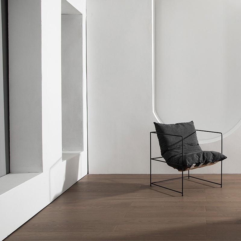 Click-Locking Side Trim Piece Engineered Modern Wood Flooring Tiles Brown Clearhalo 'Flooring 'Hardwood Flooring' 'hardwood_flooring' 'Home Improvement' 'home_improvement' 'home_improvement_hardwood_flooring' Walls and Ceiling' 7148756