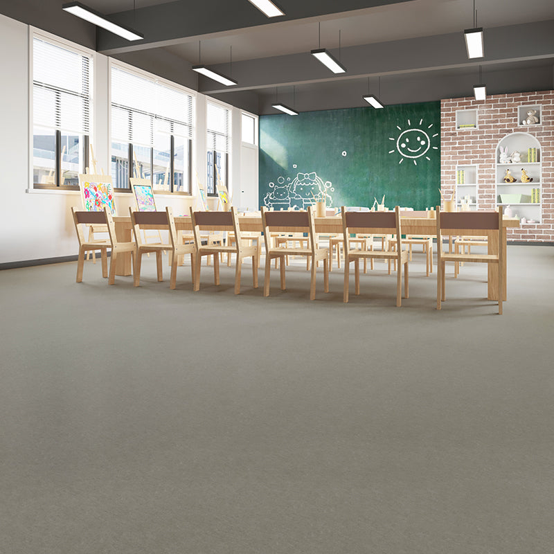 Self Peel and Stick Vinyl Flooring Waterproof and Scratch Resistant Grey Clearhalo 'Flooring 'Home Improvement' 'home_improvement' 'home_improvement_vinyl_flooring' 'Vinyl Flooring' 'vinyl_flooring' Walls and Ceiling' 7148812