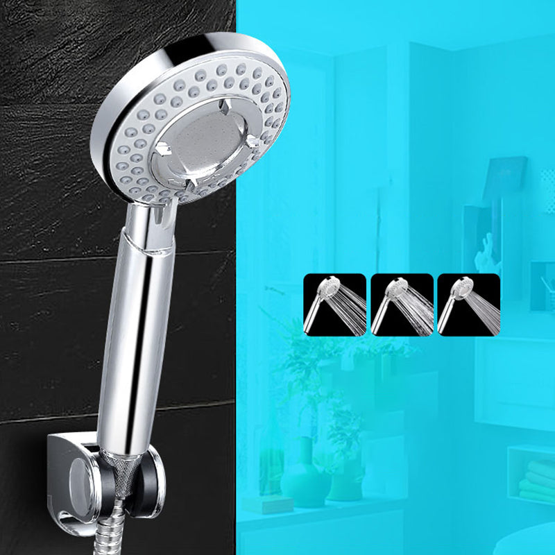 Modern Showerhead Adjustable Spray Pattern Round Shower Head Clearhalo 'Bathroom Remodel & Bathroom Fixtures' 'Home Improvement' 'home_improvement' 'home_improvement_shower_heads' 'Shower Heads' 'shower_heads' 'Showers & Bathtubs Plumbing' 'Showers & Bathtubs' 7149200