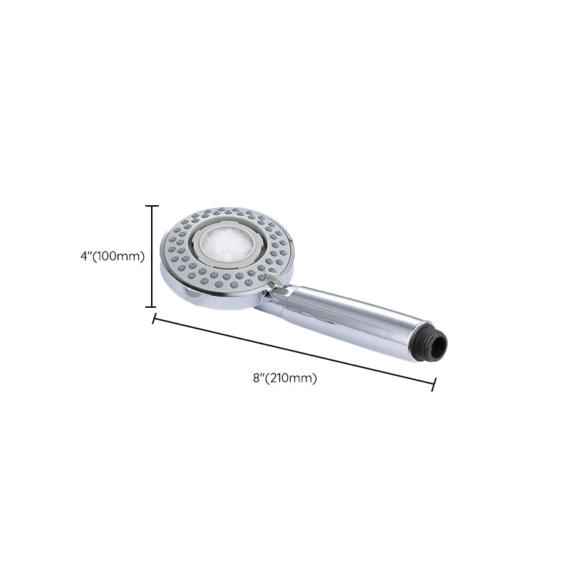 Modern Showerhead Adjustable Spray Pattern Round Shower Head Clearhalo 'Bathroom Remodel & Bathroom Fixtures' 'Home Improvement' 'home_improvement' 'home_improvement_shower_heads' 'Shower Heads' 'shower_heads' 'Showers & Bathtubs Plumbing' 'Showers & Bathtubs' 7149203