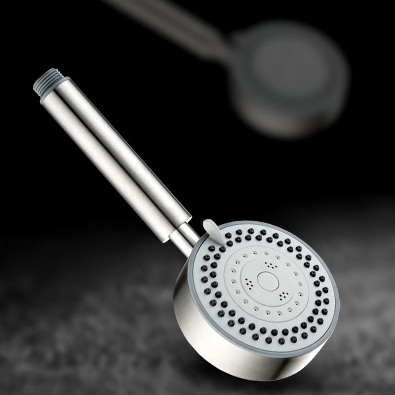 Contemporary Showerhead 304 Stainless Steel Round Hand Shower Clearhalo 'Bathroom Remodel & Bathroom Fixtures' 'Home Improvement' 'home_improvement' 'home_improvement_shower_heads' 'Shower Heads' 'shower_heads' 'Showers & Bathtubs Plumbing' 'Showers & Bathtubs' 7149232