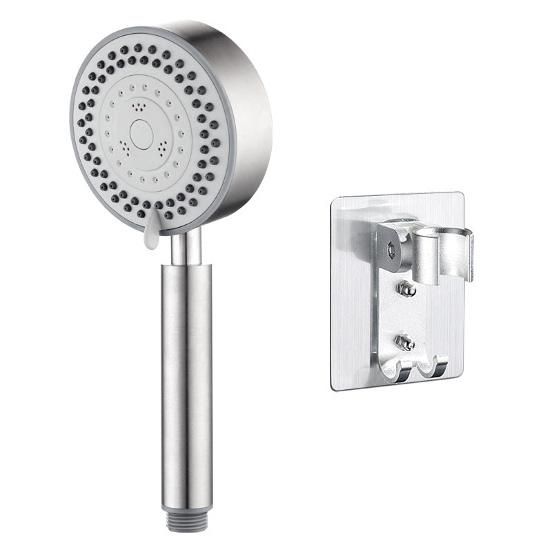 Contemporary Showerhead 304 Stainless Steel Round Hand Shower Shower & No Punch Bracket 5 Hose not included Clearhalo 'Bathroom Remodel & Bathroom Fixtures' 'Home Improvement' 'home_improvement' 'home_improvement_shower_heads' 'Shower Heads' 'shower_heads' 'Showers & Bathtubs Plumbing' 'Showers & Bathtubs' 7149250