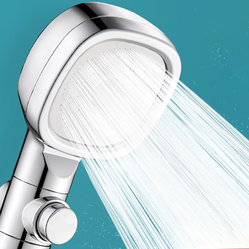 Shower Head Bathroom Square Controlled Brass Handheld Shower Head Clearhalo 'Bathroom Remodel & Bathroom Fixtures' 'Home Improvement' 'home_improvement' 'home_improvement_shower_heads' 'Shower Heads' 'shower_heads' 'Showers & Bathtubs Plumbing' 'Showers & Bathtubs' 7149298