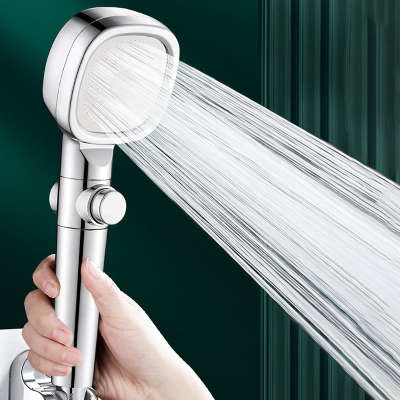 Shower Head Bathroom Square Controlled Brass Handheld Shower Head Clearhalo 'Bathroom Remodel & Bathroom Fixtures' 'Home Improvement' 'home_improvement' 'home_improvement_shower_heads' 'Shower Heads' 'shower_heads' 'Showers & Bathtubs Plumbing' 'Showers & Bathtubs' 7149301