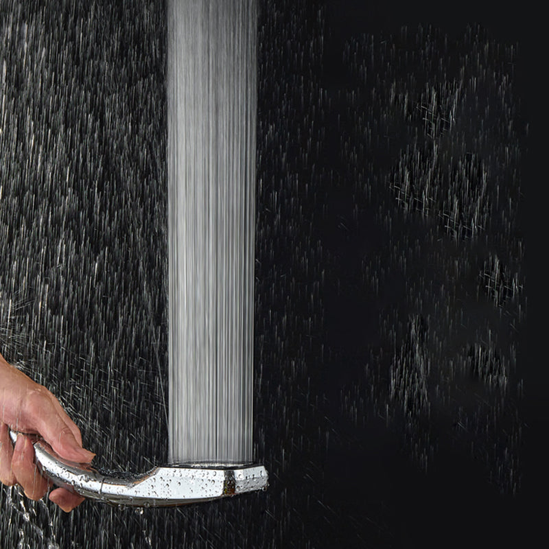 Bathroom Handheld Shower Head Raining Jet Brass Tube Shower Head Clearhalo 'Bathroom Remodel & Bathroom Fixtures' 'Home Improvement' 'home_improvement' 'home_improvement_shower_heads' 'Shower Heads' 'shower_heads' 'Showers & Bathtubs Plumbing' 'Showers & Bathtubs' 7149314