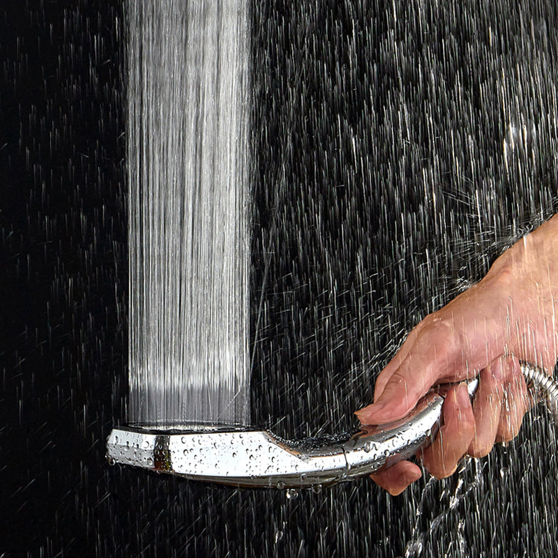 Bathroom Handheld Shower Head Raining Jet Brass Tube Shower Head Clearhalo 'Bathroom Remodel & Bathroom Fixtures' 'Home Improvement' 'home_improvement' 'home_improvement_shower_heads' 'Shower Heads' 'shower_heads' 'Showers & Bathtubs Plumbing' 'Showers & Bathtubs' 7149327