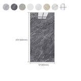 Plastic Peel and Stick Wall Tile Field Tile Wallpaper with Rectangular Shape Clearhalo 'Flooring 'Home Improvement' 'home_improvement' 'home_improvement_peel_stick_blacksplash' 'Peel & Stick Backsplash Tile' 'peel_stick_blacksplash' 'Walls & Ceilings' Walls and Ceiling' 7149347