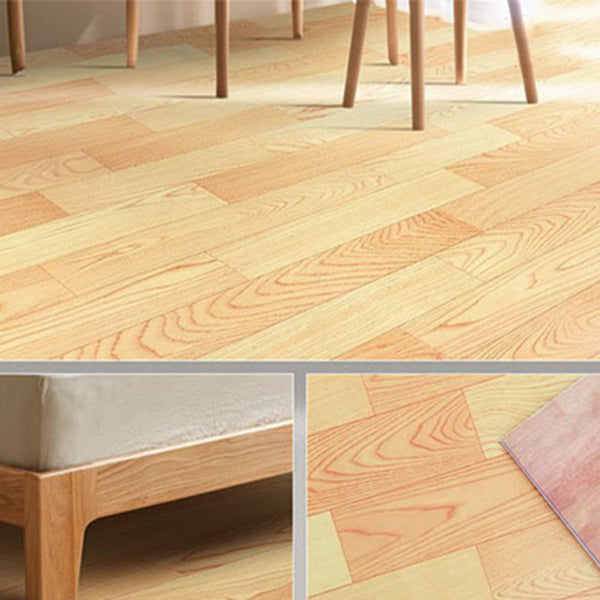 Vinyl Flooring Self-Stick Stain Resistant Waterproof and Scratch Resistant Yellow 0.05" Clearhalo 'Flooring 'Home Improvement' 'home_improvement' 'home_improvement_vinyl_flooring' 'Vinyl Flooring' 'vinyl_flooring' Walls and Ceiling' 7149388