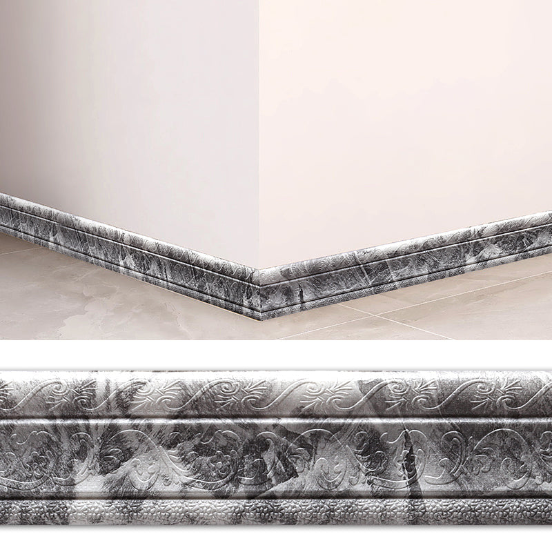 Mosaic Tile Peel and Stick Tile Pvc Waterproof Backsplash Peel and Stick Wall Tile Grey Clearhalo 'Flooring 'Home Improvement' 'home_improvement' 'home_improvement_wall_paneling' 'Wall Paneling' 'wall_paneling' 'Walls & Ceilings' Walls and Ceiling' 7150017