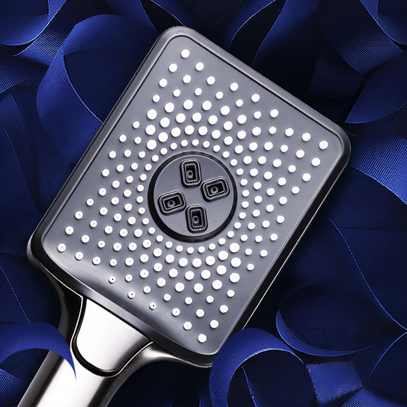 Modern Wall Mount Shower Trim Adjustable Spray Pattern Shower Head Combo Clearhalo 'Bathroom Remodel & Bathroom Fixtures' 'Home Improvement' 'home_improvement' 'home_improvement_shower_faucets' 'Shower Faucets & Systems' 'shower_faucets' 'Showers & Bathtubs Plumbing' 'Showers & Bathtubs' 7157281