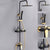 Shower System Rain Handheld Shower Head Wall mounted Adjustable Water Flow Shower System Golden Temperature Control Clearhalo 'Bathroom Remodel & Bathroom Fixtures' 'Home Improvement' 'home_improvement' 'home_improvement_shower_faucets' 'Shower Faucets & Systems' 'shower_faucets' 'Showers & Bathtubs Plumbing' 'Showers & Bathtubs' 7157658