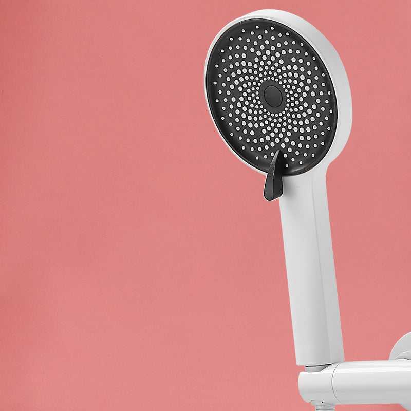 Lever Handle Shower Faucet Single Hand Shower with Shower Hose Clearhalo 'Bathroom Remodel & Bathroom Fixtures' 'Home Improvement' 'home_improvement' 'home_improvement_shower_faucets' 'Shower Faucets & Systems' 'shower_faucets' 'Showers & Bathtubs Plumbing' 'Showers & Bathtubs' 7157672