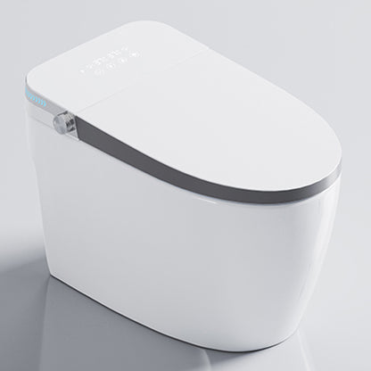 Modern Siphon Jet Toilet Floor Mounted One Piece Toilet Bowl Toilet Clearhalo 'Bathroom Remodel & Bathroom Fixtures' 'Home Improvement' 'home_improvement' 'home_improvement_toilets' 'Toilets & Bidets' 'Toilets' 7158846