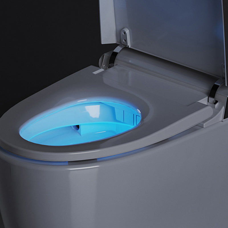 Modern Siphon Jet Toilet Floor Mounted One Piece Toilet Bowl Toilet Clearhalo 'Bathroom Remodel & Bathroom Fixtures' 'Home Improvement' 'home_improvement' 'home_improvement_toilets' 'Toilets & Bidets' 'Toilets' 7158853