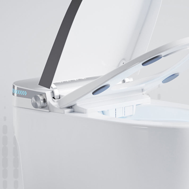 Modern Siphon Jet Toilet Floor Mounted One Piece Toilet Bowl Toilet Clearhalo 'Bathroom Remodel & Bathroom Fixtures' 'Home Improvement' 'home_improvement' 'home_improvement_toilets' 'Toilets & Bidets' 'Toilets' 7158854