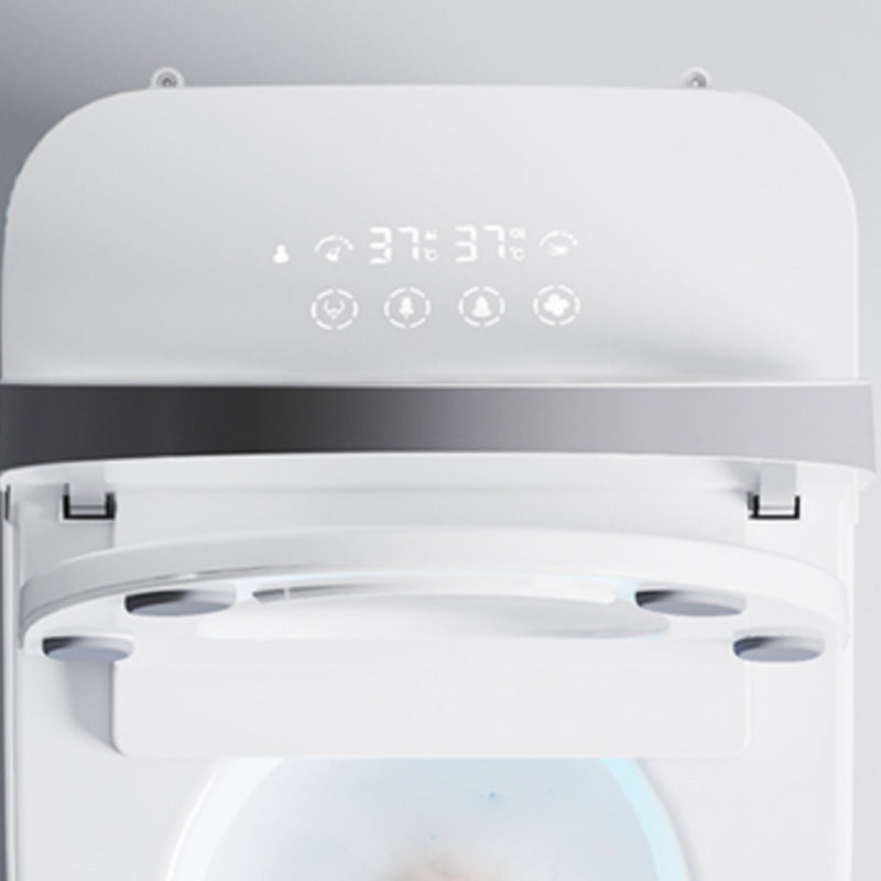 Modern Siphon Jet Toilet Floor Mounted One Piece Toilet Bowl Toilet Clearhalo 'Bathroom Remodel & Bathroom Fixtures' 'Home Improvement' 'home_improvement' 'home_improvement_toilets' 'Toilets & Bidets' 'Toilets' 7158855