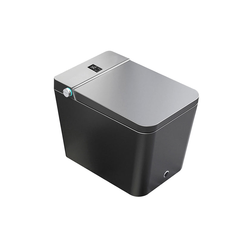 Modern Floor Mount Flush Toilet Siphon Jet Urine Toilet with Heated Seat for Bathroom Clearhalo 'Bathroom Remodel & Bathroom Fixtures' 'Home Improvement' 'home_improvement' 'home_improvement_toilets' 'Toilets & Bidets' 'Toilets' 7158876