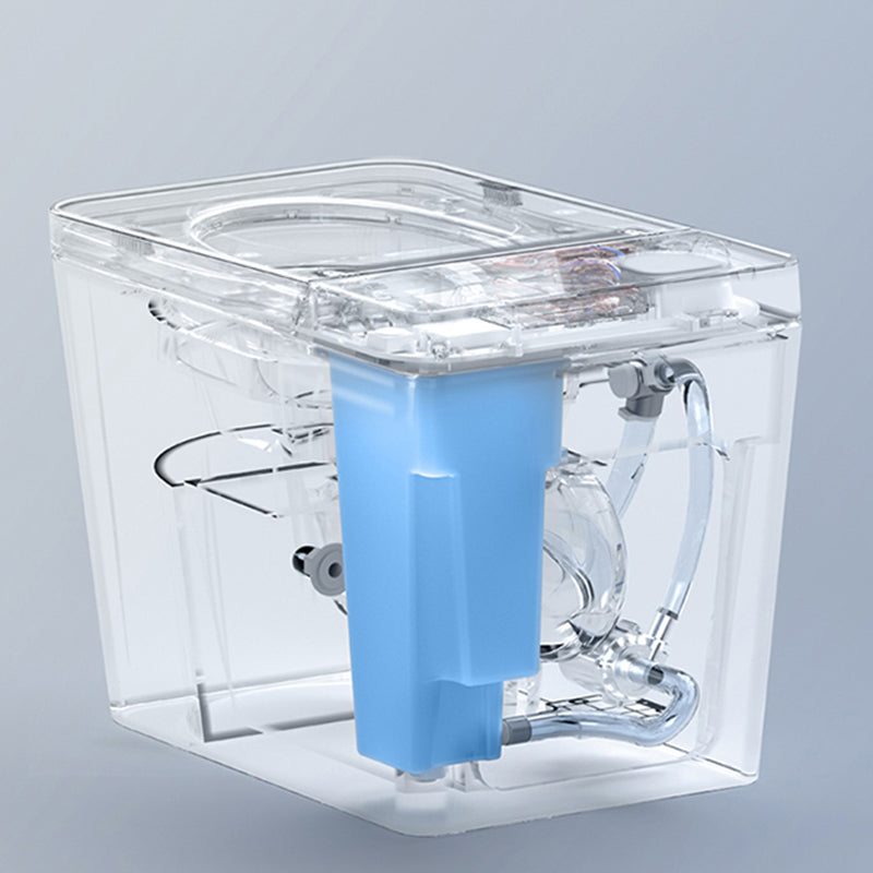 Modern Floor Mount Flush Toilet Siphon Jet Urine Toilet with Heated Seat for Bathroom Clearhalo 'Bathroom Remodel & Bathroom Fixtures' 'Home Improvement' 'home_improvement' 'home_improvement_toilets' 'Toilets & Bidets' 'Toilets' 7158881