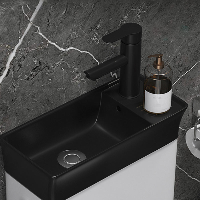 All In One Floor Mounted Toilet Siphon Jet Porcelain Modern Toilet Bowl Clearhalo 'Bathroom Remodel & Bathroom Fixtures' 'Home Improvement' 'home_improvement' 'home_improvement_toilets' 'Toilets & Bidets' 'Toilets' 7158889