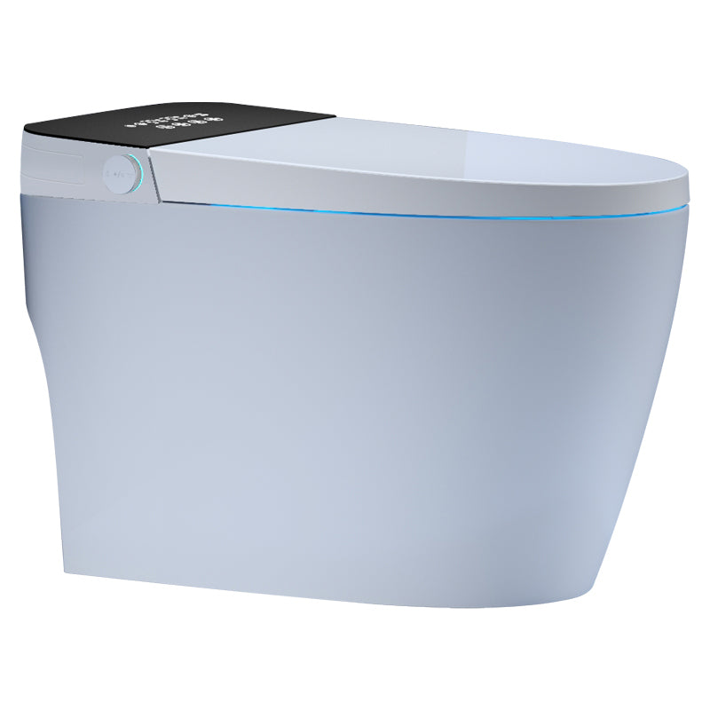 Modern Toilet Bowl One Piece Toilet Floor Mounted Siphon Jet Porcelain Toilet Clearhalo 'Bathroom Remodel & Bathroom Fixtures' 'Home Improvement' 'home_improvement' 'home_improvement_toilets' 'Toilets & Bidets' 'Toilets' 7158927