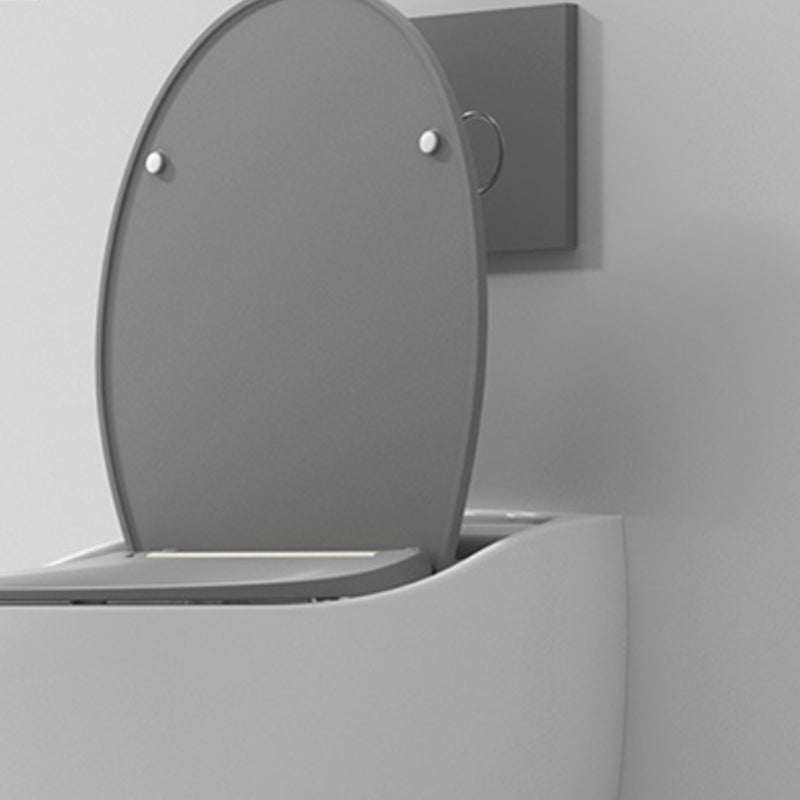 Wall Mount Modern Flush Toilet Porcelain Single Flush Toilet Clearhalo 'Bathroom Remodel & Bathroom Fixtures' 'Home Improvement' 'home_improvement' 'home_improvement_toilets' 'Toilets & Bidets' 'Toilets' 7158952