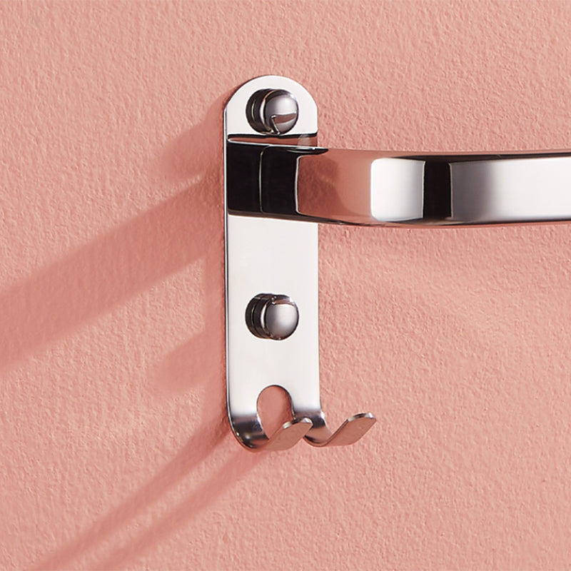 Modern Bath Hardware Set Stainless Steel Bath Shelf Paper Holder Bathroom Accessory Kit Clearhalo 'Bathroom Hardware Sets' 'Bathroom Hardware' 'Bathroom Remodel & Bathroom Fixtures' 'bathroom_hardware_sets' 'Home Improvement' 'home_improvement' 'home_improvement_bathroom_hardware_sets' 7159230