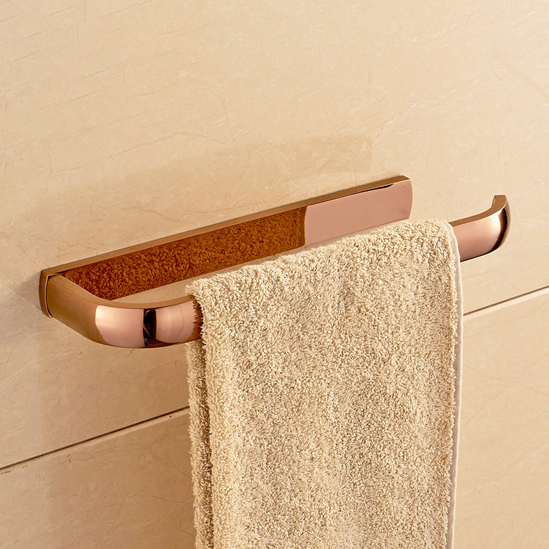 6 Piece Bathroom Accessory Set Vintage Brass Bath Hardware Set Towel Bar Clearhalo 'Bathroom Hardware Sets' 'Bathroom Hardware' 'Bathroom Remodel & Bathroom Fixtures' 'bathroom_hardware_sets' 'Home Improvement' 'home_improvement' 'home_improvement_bathroom_hardware_sets' 7159642