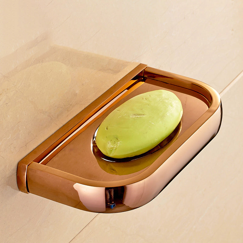 6 Piece Bathroom Accessory Set Vintage Brass Bath Hardware Set Soap Dish Clearhalo 'Bathroom Hardware Sets' 'Bathroom Hardware' 'Bathroom Remodel & Bathroom Fixtures' 'bathroom_hardware_sets' 'Home Improvement' 'home_improvement' 'home_improvement_bathroom_hardware_sets' 7159646