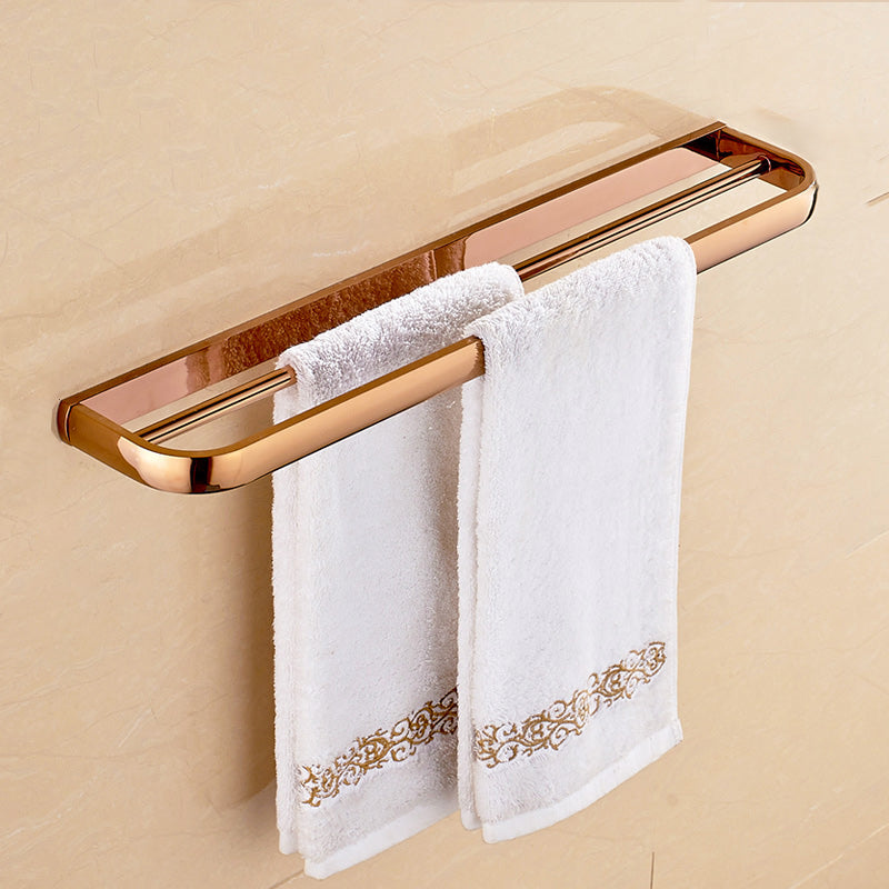 6 Piece Bathroom Accessory Set Vintage Brass Bath Hardware Set Clearhalo 'Bathroom Hardware Sets' 'Bathroom Hardware' 'Bathroom Remodel & Bathroom Fixtures' 'bathroom_hardware_sets' 'Home Improvement' 'home_improvement' 'home_improvement_bathroom_hardware_sets' 7159658