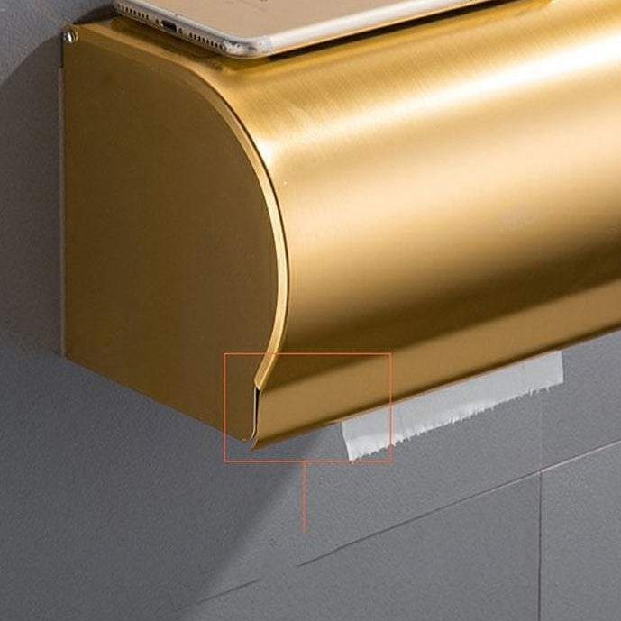 Gold 7 Piece Bathroom Accessory Set Vintage Bathroom Accessory Kit Clearhalo 'Bathroom Hardware Sets' 'Bathroom Hardware' 'Bathroom Remodel & Bathroom Fixtures' 'bathroom_hardware_sets' 'Home Improvement' 'home_improvement' 'home_improvement_bathroom_hardware_sets' 7159722