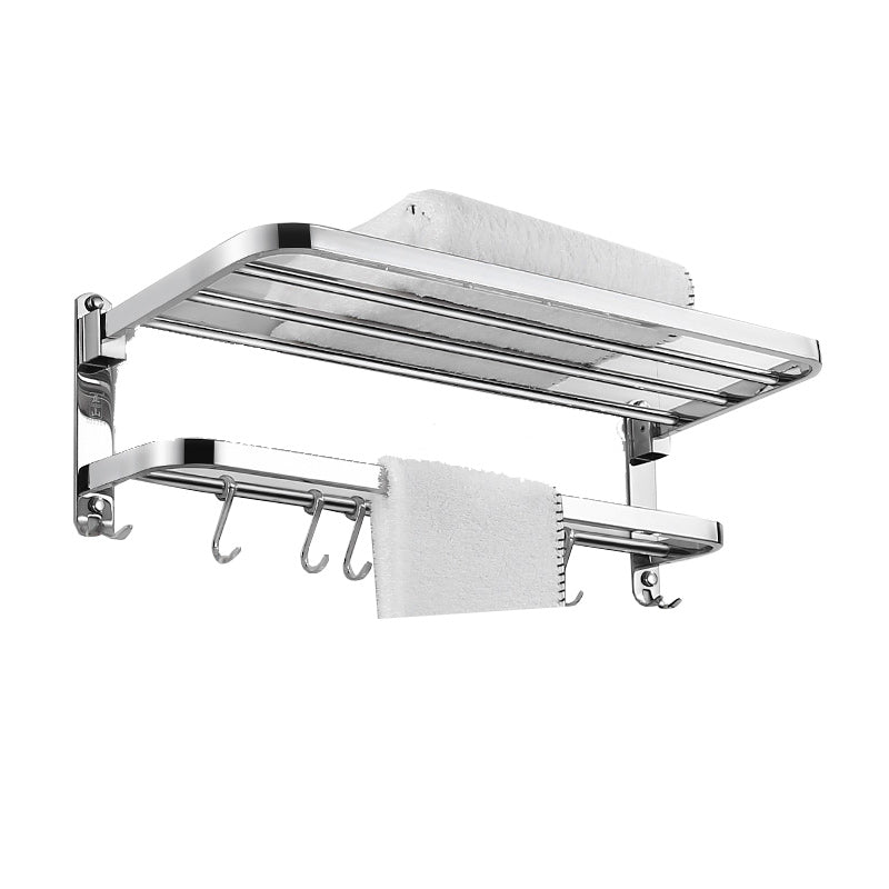 Modern Bathroom Accessory as Individualor as a Set Polished Chrome Bathroom Set Clearhalo 'Bathroom Hardware Sets' 'Bathroom Hardware' 'Bathroom Remodel & Bathroom Fixtures' 'bathroom_hardware_sets' 'Home Improvement' 'home_improvement' 'home_improvement_bathroom_hardware_sets' 7159839