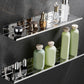 Modernism Rectangular Bath Shelf in Stainless Steel Polished Chrome Bathroom Hardware Set Clearhalo 'Bathroom Hardware Sets' 'Bathroom Hardware' 'Bathroom Remodel & Bathroom Fixtures' 'bathroom_hardware_sets' 'Home Improvement' 'home_improvement' 'home_improvement_bathroom_hardware_sets' 7159892
