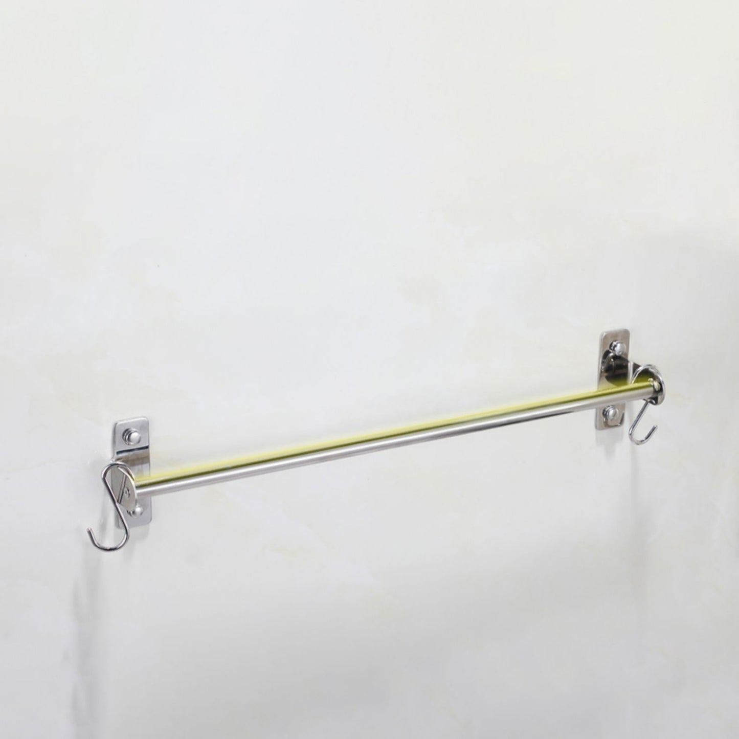 3-Piece Stainless Steel Bathroom Accessory Set Modern Chrome Slipper Stand Clearhalo 'Bathroom Hardware Sets' 'Bathroom Hardware' 'Bathroom Remodel & Bathroom Fixtures' 'bathroom_hardware_sets' 'Home Improvement' 'home_improvement' 'home_improvement_bathroom_hardware_sets' 7159943