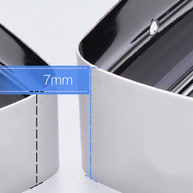 Modern Stainless Steel Bathroom Accessory Set Rectangular & Triangle Bath Shelf Clearhalo 'Bathroom Hardware Sets' 'Bathroom Hardware' 'Bathroom Remodel & Bathroom Fixtures' 'bathroom_hardware_sets' 'Home Improvement' 'home_improvement' 'home_improvement_bathroom_hardware_sets' 7159985