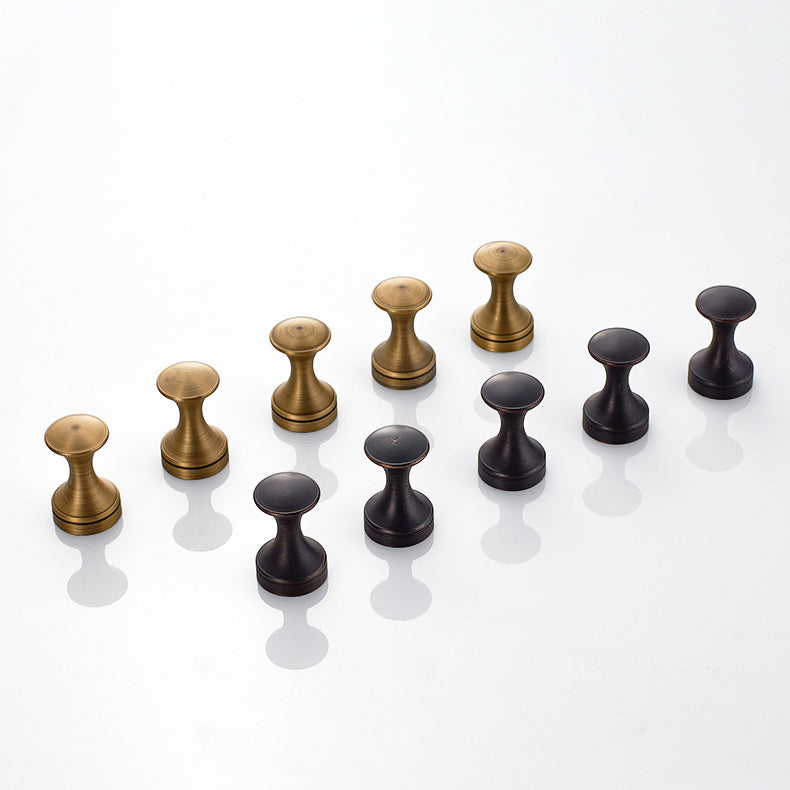 5 Piece Traditional Bathroom Accessory Set Brushed Brass Robe Hooks Clearhalo 'Bathroom Hardware Sets' 'Bathroom Hardware' 'Bathroom Remodel & Bathroom Fixtures' 'bathroom_hardware_sets' 'Home Improvement' 'home_improvement' 'home_improvement_bathroom_hardware_sets' 7160032