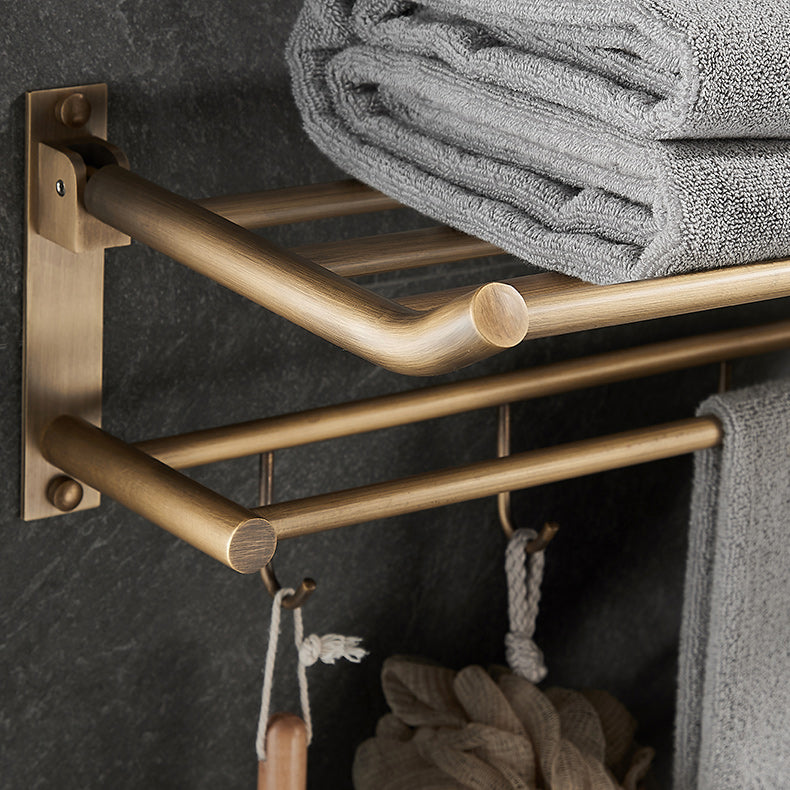 Vintage Bronze Bathroom Set Traditional Bathroom Accessory as Individual or as a Set Clearhalo 'Bathroom Hardware Sets' 'Bathroom Hardware' 'Bathroom Remodel & Bathroom Fixtures' 'bathroom_hardware_sets' 'Home Improvement' 'home_improvement' 'home_improvement_bathroom_hardware_sets' 7160176