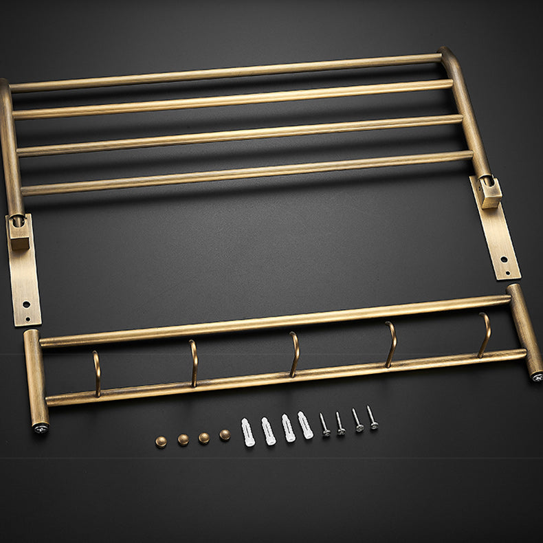 Vintage Bronze Bathroom Set Traditional Bathroom Accessory as Individual or as a Set Clearhalo 'Bathroom Hardware Sets' 'Bathroom Hardware' 'Bathroom Remodel & Bathroom Fixtures' 'bathroom_hardware_sets' 'Home Improvement' 'home_improvement' 'home_improvement_bathroom_hardware_sets' 7160179