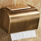 Vintage Bronze Bathroom Set Traditional Bathroom Accessory as Individual or as a Set Toilet Paper Holder (8"L) Clearhalo 'Bathroom Hardware Sets' 'Bathroom Hardware' 'Bathroom Remodel & Bathroom Fixtures' 'bathroom_hardware_sets' 'Home Improvement' 'home_improvement' 'home_improvement_bathroom_hardware_sets' 7160185