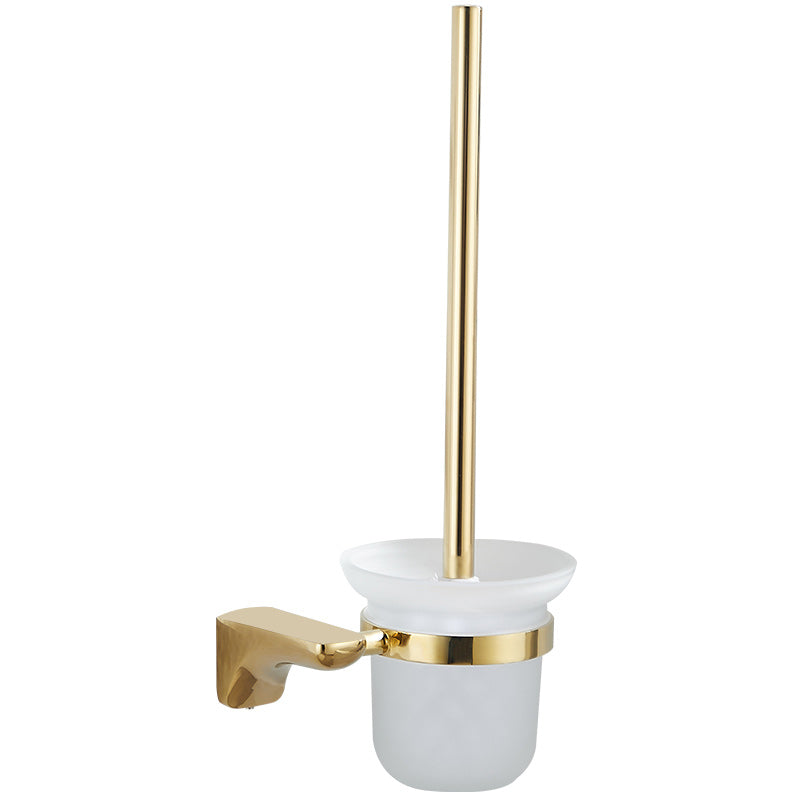 2 Piece Metal Bathroom Accessory Set Traditional Toilet Brush and Holder Set Clearhalo 'Bathroom Hardware Sets' 'Bathroom Hardware' 'Bathroom Remodel & Bathroom Fixtures' 'bathroom_hardware_sets' 'Home Improvement' 'home_improvement' 'home_improvement_bathroom_hardware_sets' 7160246