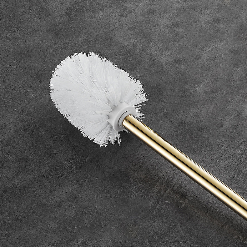 2 Piece Metal Bathroom Accessory Set Traditional Toilet Brush and Holder Set Clearhalo 'Bathroom Hardware Sets' 'Bathroom Hardware' 'Bathroom Remodel & Bathroom Fixtures' 'bathroom_hardware_sets' 'Home Improvement' 'home_improvement' 'home_improvement_bathroom_hardware_sets' 7160254