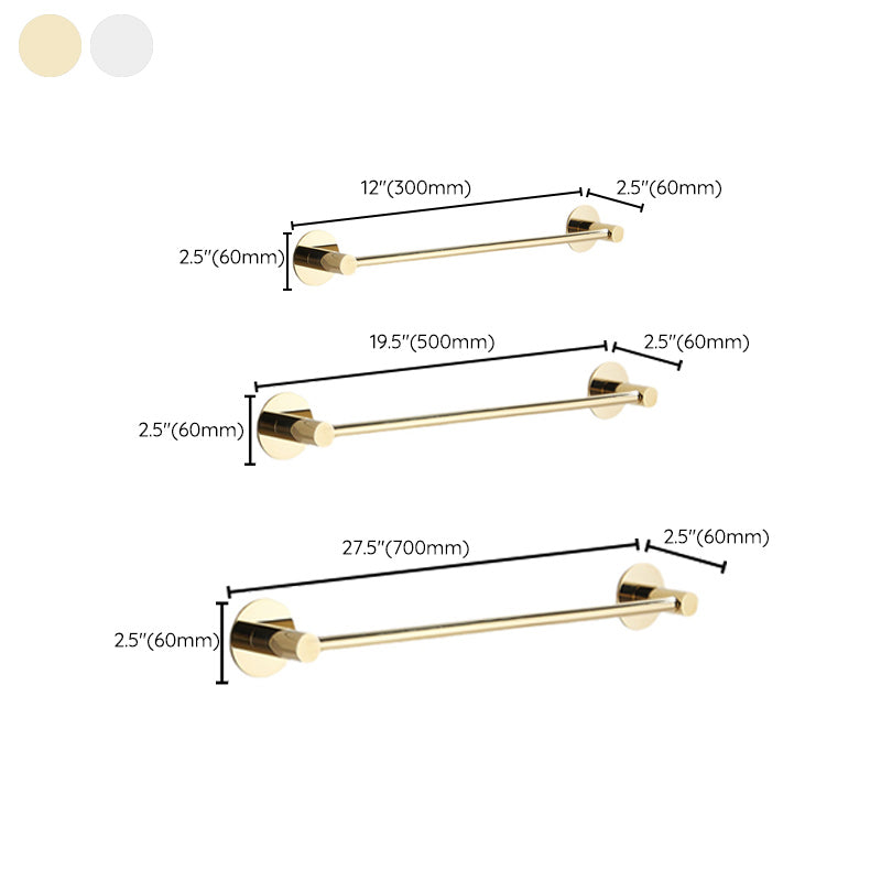2 Piece Bathroom Hardware Set Modern Stainless-steel Slipper Rack Clearhalo 'Bathroom Hardware Sets' 'Bathroom Hardware' 'Bathroom Remodel & Bathroom Fixtures' 'bathroom_hardware_sets' 'Home Improvement' 'home_improvement' 'home_improvement_bathroom_hardware_sets' 7160278