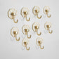 Polished 10 Piece Bathroom Accessory Set Metal Corrosion-resistant Robe Hook Gold 10 Piece Set Clearhalo 'Bathroom Hardware Sets' 'Bathroom Hardware' 'Bathroom Remodel & Bathroom Fixtures' 'bathroom_hardware_sets' 'Home Improvement' 'home_improvement' 'home_improvement_bathroom_hardware_sets' 7160390