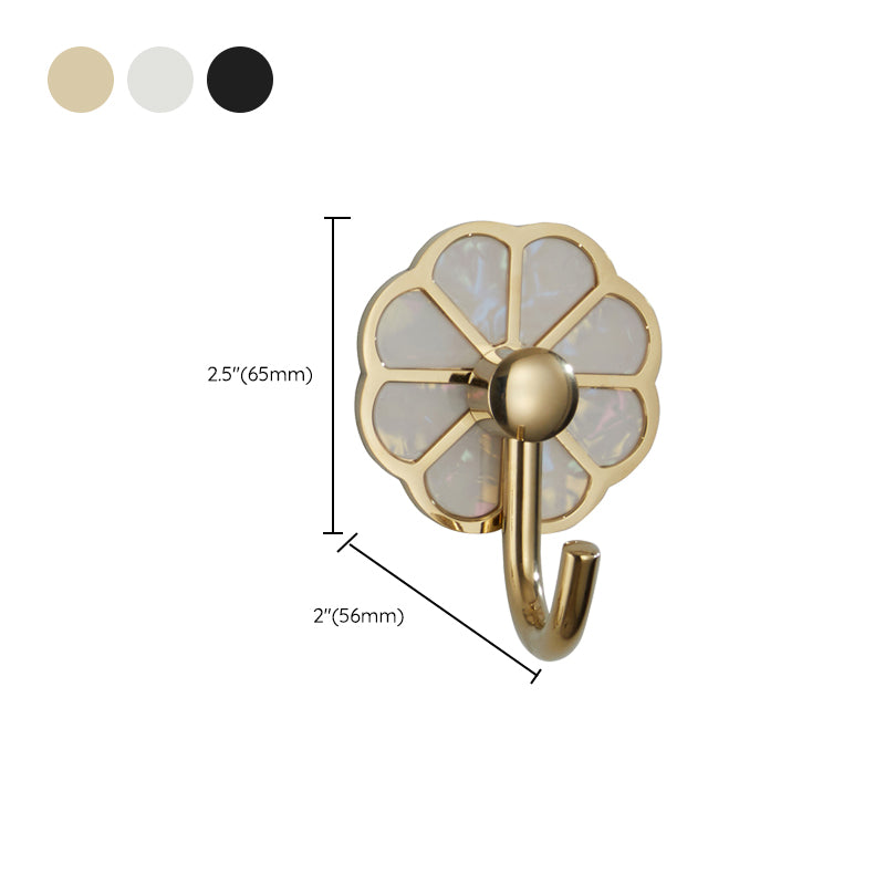 Polished 10 Piece Bathroom Accessory Set Metal Corrosion-resistant Robe Hook Clearhalo 'Bathroom Hardware Sets' 'Bathroom Hardware' 'Bathroom Remodel & Bathroom Fixtures' 'bathroom_hardware_sets' 'Home Improvement' 'home_improvement' 'home_improvement_bathroom_hardware_sets' 7160391