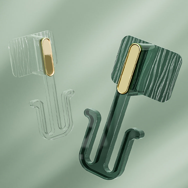 5 Piece Bathroom Hardware Set 6.29" Tall Robe Hooks in Modern Style Clearhalo 'Bathroom Hardware Sets' 'Bathroom Hardware' 'Bathroom Remodel & Bathroom Fixtures' 'bathroom_hardware_sets' 'Home Improvement' 'home_improvement' 'home_improvement_bathroom_hardware_sets' 7160434