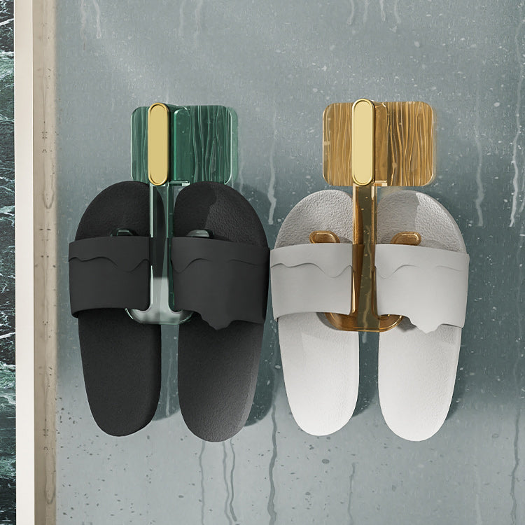 5 Piece Bathroom Hardware Set 6.29" Tall Robe Hooks in Modern Style Clearhalo 'Bathroom Hardware Sets' 'Bathroom Hardware' 'Bathroom Remodel & Bathroom Fixtures' 'bathroom_hardware_sets' 'Home Improvement' 'home_improvement' 'home_improvement_bathroom_hardware_sets' 7160435