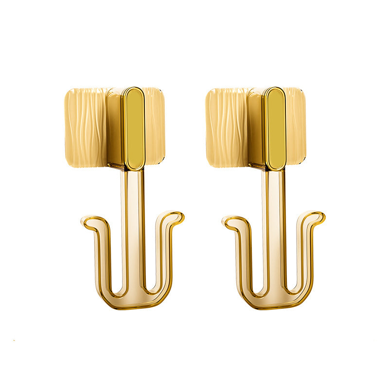 5 Piece Bathroom Hardware Set 6.29" Tall Robe Hooks in Modern Style Orange 2 Piece Set Clearhalo 'Bathroom Hardware Sets' 'Bathroom Hardware' 'Bathroom Remodel & Bathroom Fixtures' 'bathroom_hardware_sets' 'Home Improvement' 'home_improvement' 'home_improvement_bathroom_hardware_sets' 7160444