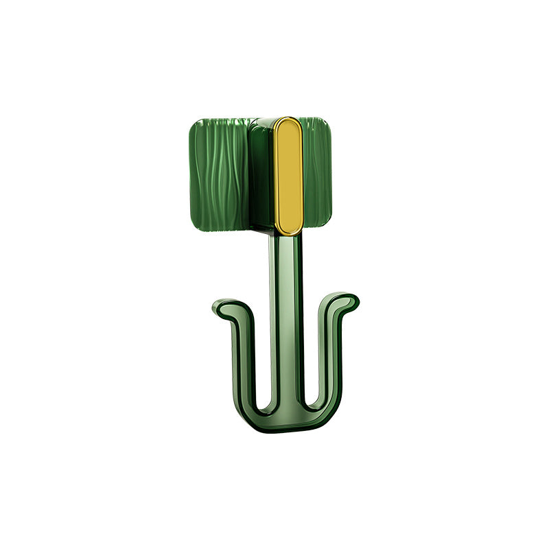 5 Piece Bathroom Hardware Set 6.29" Tall Robe Hooks in Modern Style Green 1 Piece Clearhalo 'Bathroom Hardware Sets' 'Bathroom Hardware' 'Bathroom Remodel & Bathroom Fixtures' 'bathroom_hardware_sets' 'Home Improvement' 'home_improvement' 'home_improvement_bathroom_hardware_sets' 7160449